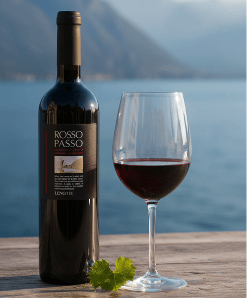 Rotwein Lenotti Gardasee